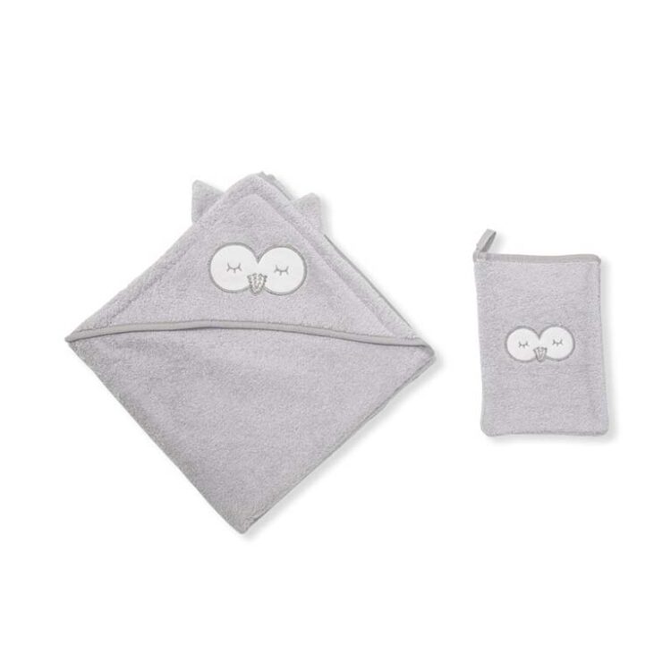 FUNNA BABY-Own bathrobe & Owlet glove
