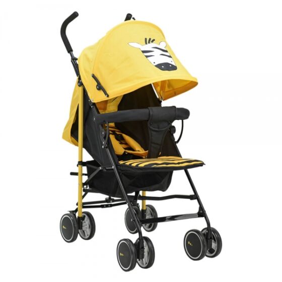 Bebe Stars - Tropical stroller yellow