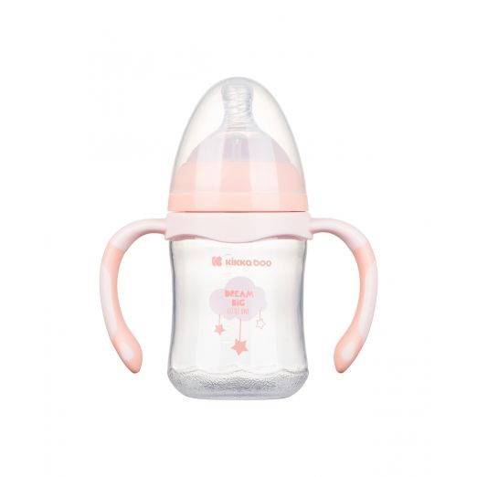 Kikka Boo - Training bottle with handles pink