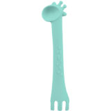 Kikka Boo - Giraffe Mint Silicone Spoon