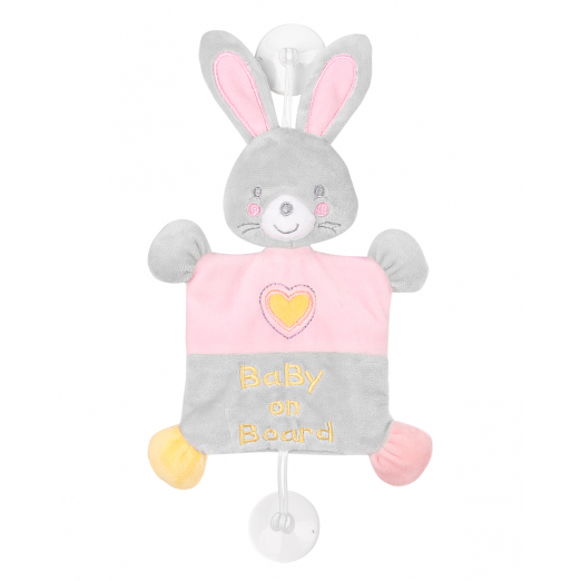 Kikka boo - "Baby on Board" toy Bella the Bunny