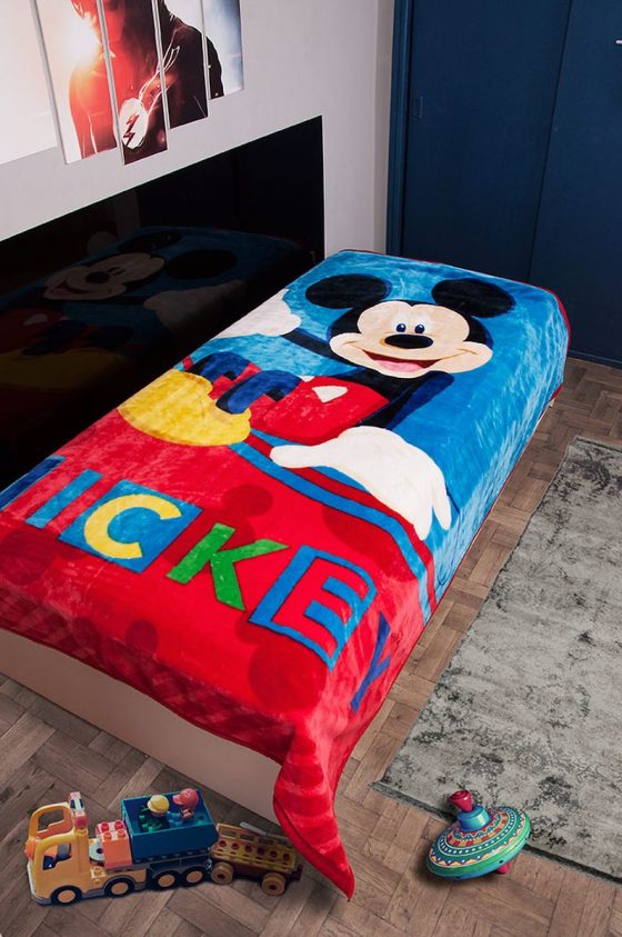 Dimcol – Κουβέρτα Disney Mickey Μονή