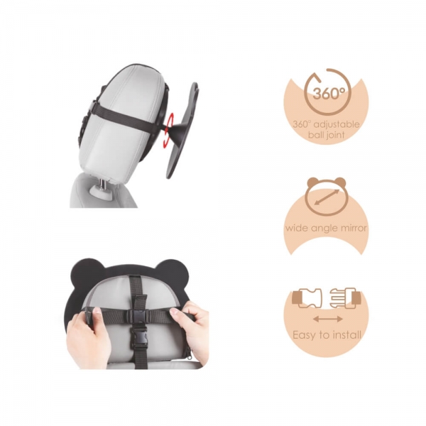 Bebe Stars - Καθρέφτης αυτοκινήτου 360° περιστροφή 15 - Image 4