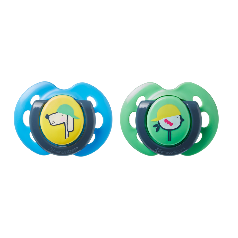 Tommee Tippee - Πιπίλα σιλικόνης Fun 0-6m Unisex (2τμχ)