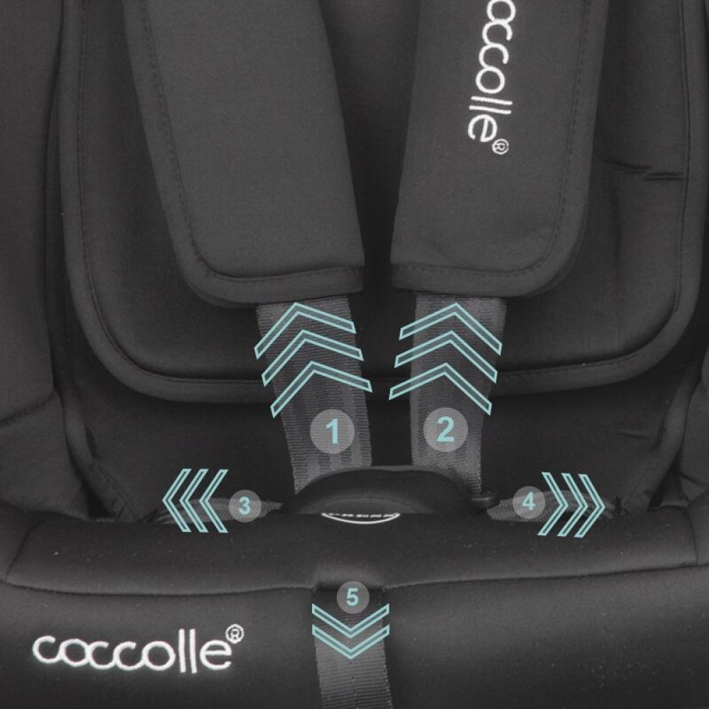 Coccolle - Κάθισμα Αυτοκινήτου 360ᵒAtira 40-150cm Black - Image 6