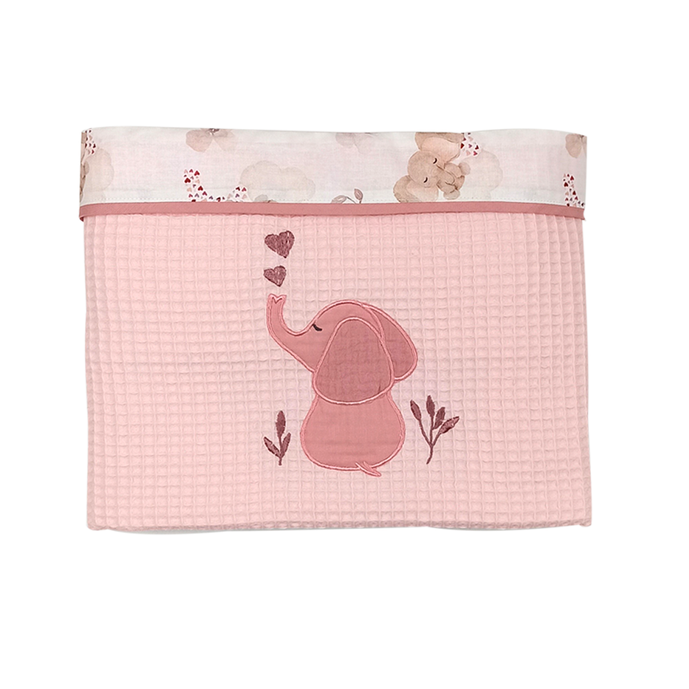 Baby Star – Κουβέρτα πικέ Elephant 100X150cm