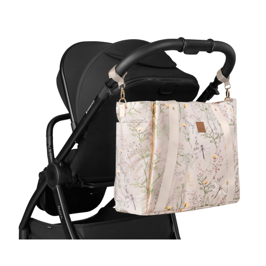 Kikka Boo - Mama bag Florence Secret Garden Beige - Image 6