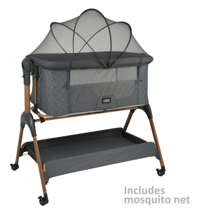 Bebe Stars - Λίκνο Style 2 in 1 Smoked Grey