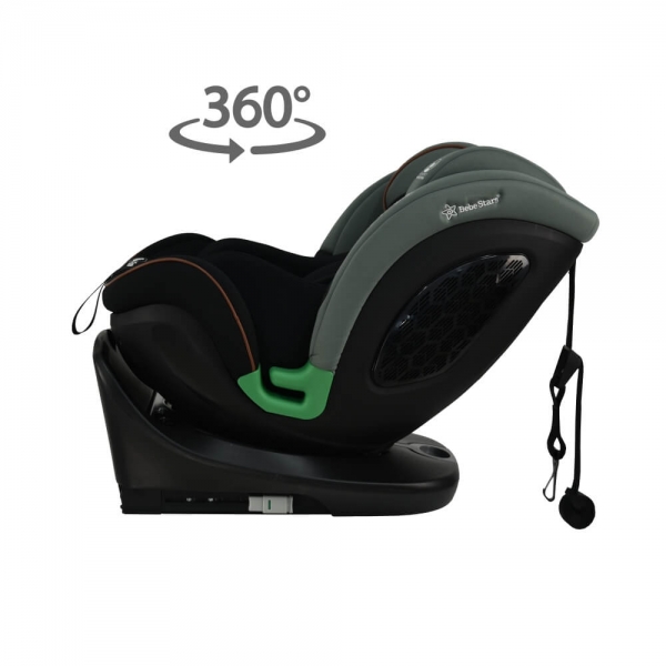 Bebe Stars - Kάθισμα αυτοκινήτου I-Revo i-size 360° Olive - Image 3
