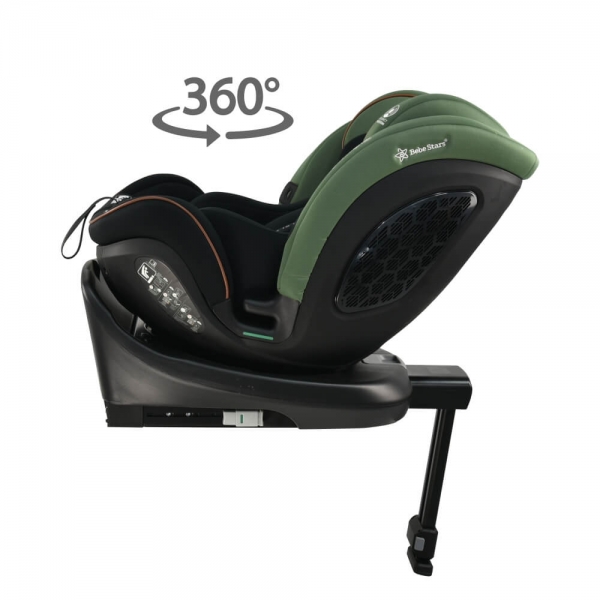 Bebe Stars – Κάθισμα Αυτοκινήτου i-Apex i-Size 360° Green - Image 3