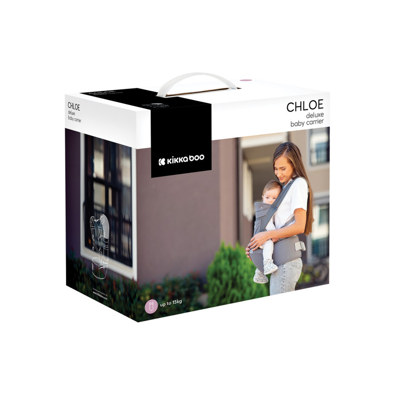 Kikka Boo - Μάρσιπος 3in1 Chloe Mesh Grey - Image 2