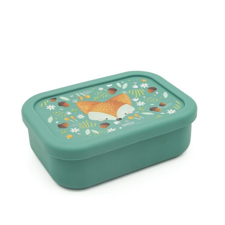 Sassi - Παιδικό Δοχείο Φαγητού Σιλικόνης Crunchy the Fox 700ml