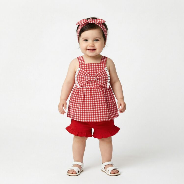 TRAX – Σετ Κορίτσι βρεφικά red bow