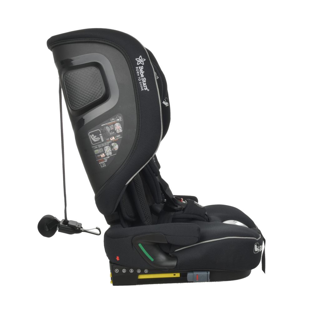 Bebe Stars - Flexy Black 76-150cm Iso-Fix - Image 3