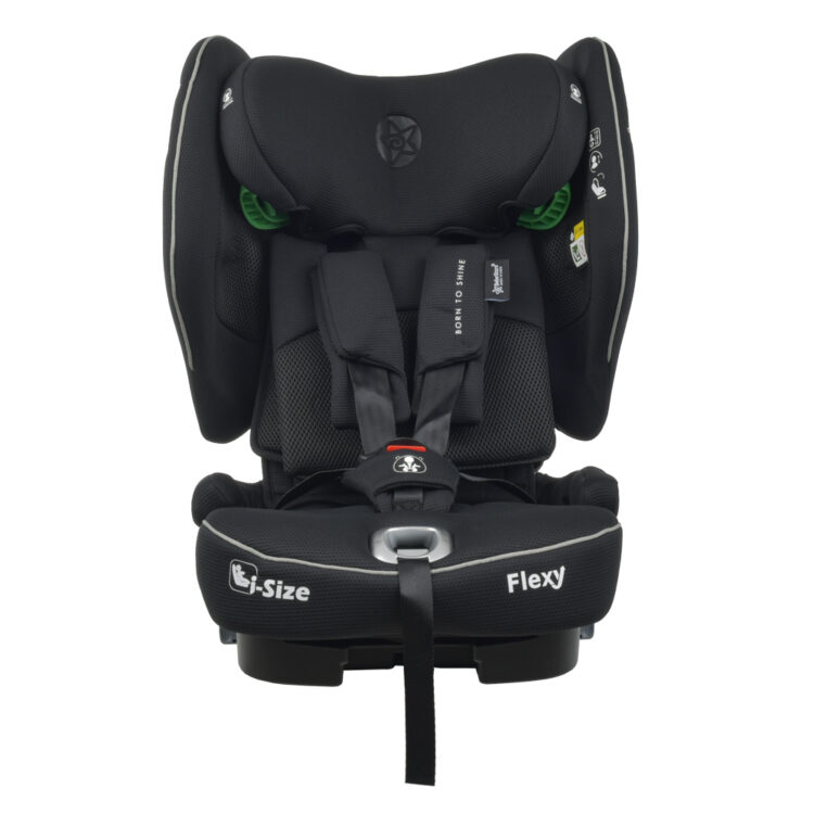 Bebe Stars - Flexy Black 76-150cm Iso-Fix