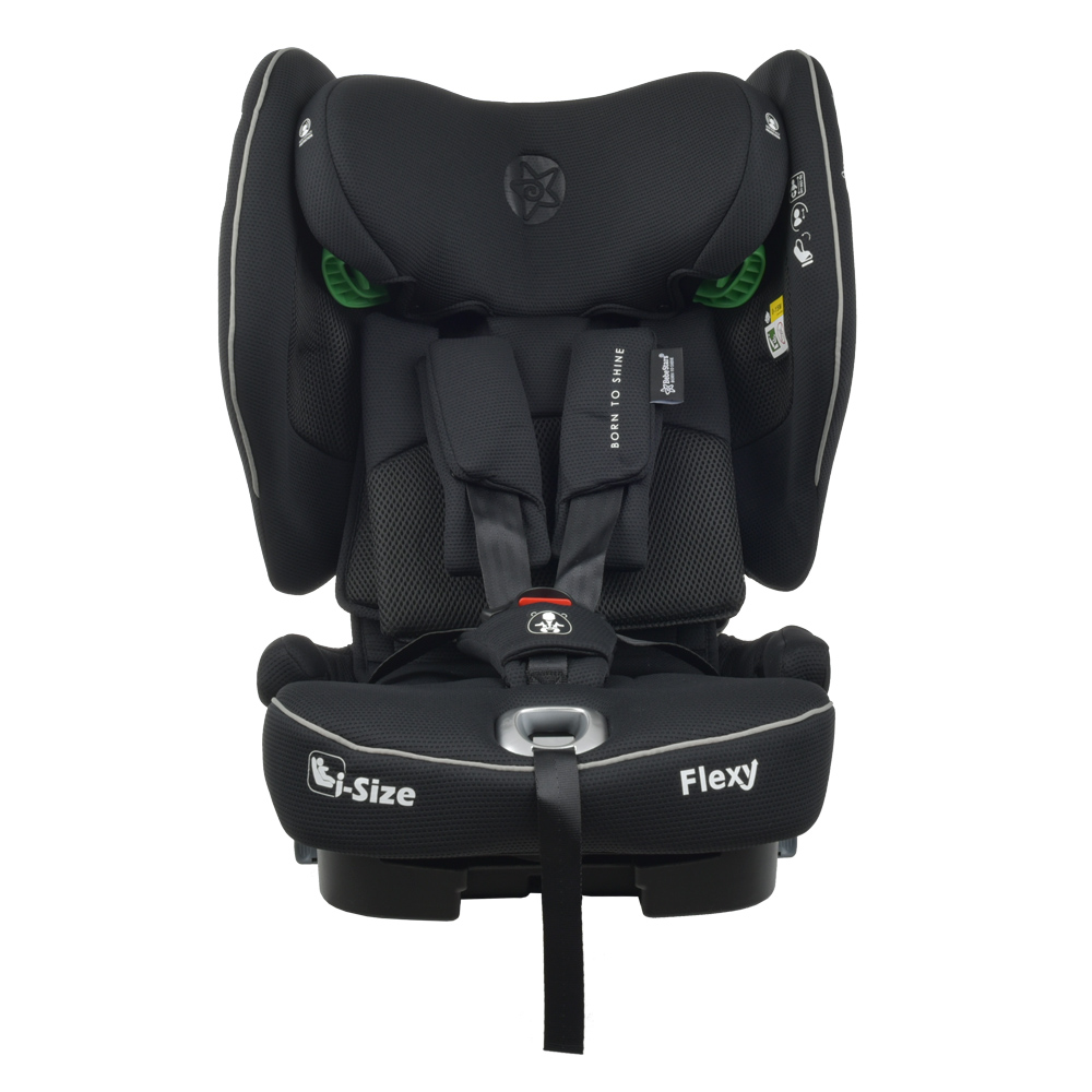 Bebe Stars - Flexy Black 76-150cm Iso-Fix