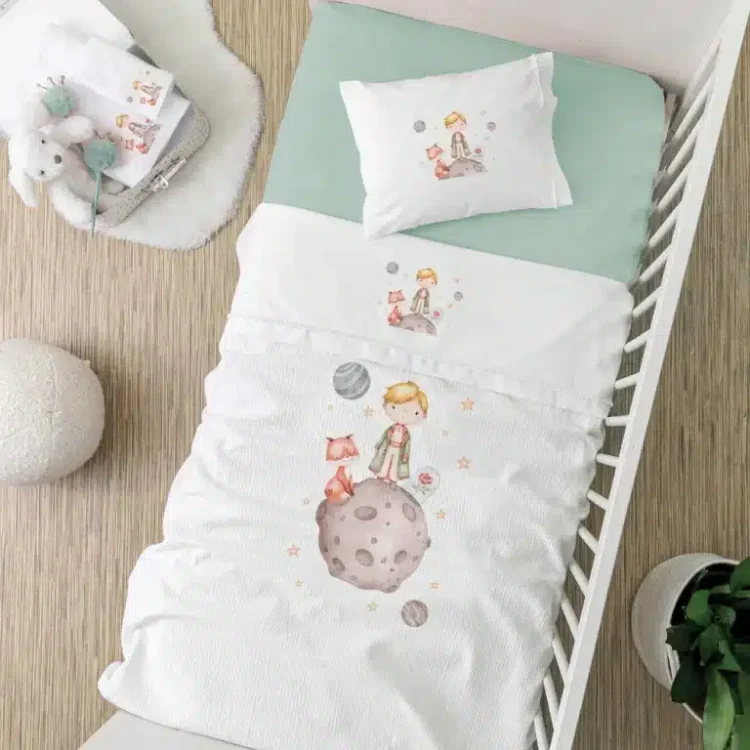 Borea – Σετ Σεντόνια Κούνιας 3ΤΜΧ Little Prince