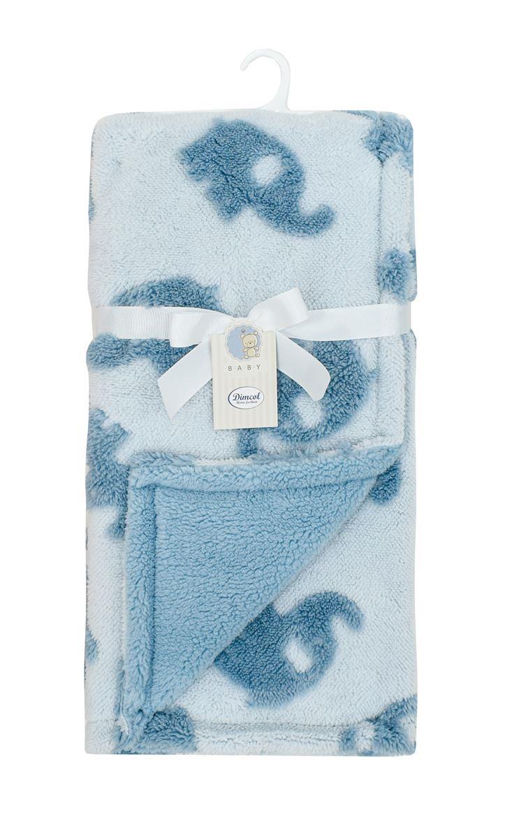 Dimcol – Κουβέρτα Sherpa blue