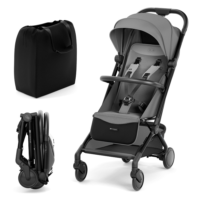 Kinderkraft - PILOT Grey Καρότσι Βόλτας - Image 4