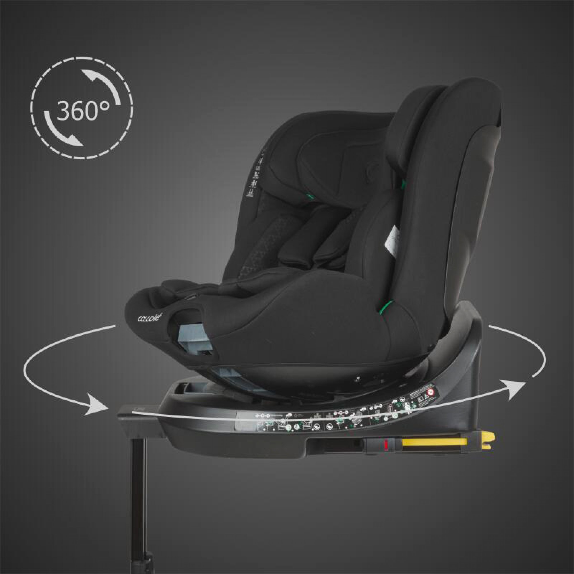 Coccolle - Κάθισμα Αυτοκινήτου Ario i-Size40-150cm Midnight Black - Image 4