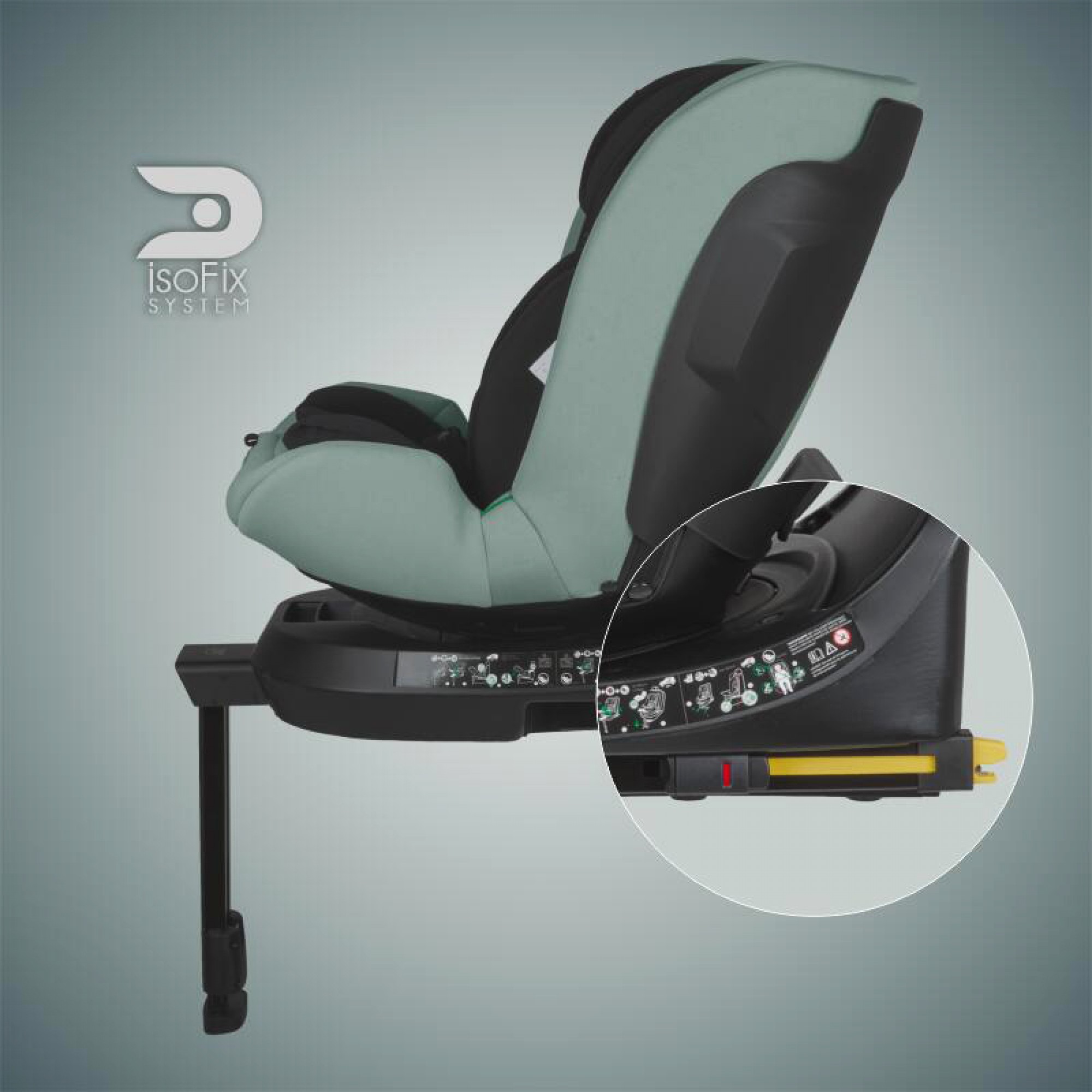 Coccolle - Κάθισμα Αυτοκινήτου Ario i-Size40-150cm Forest Sage - Image 8