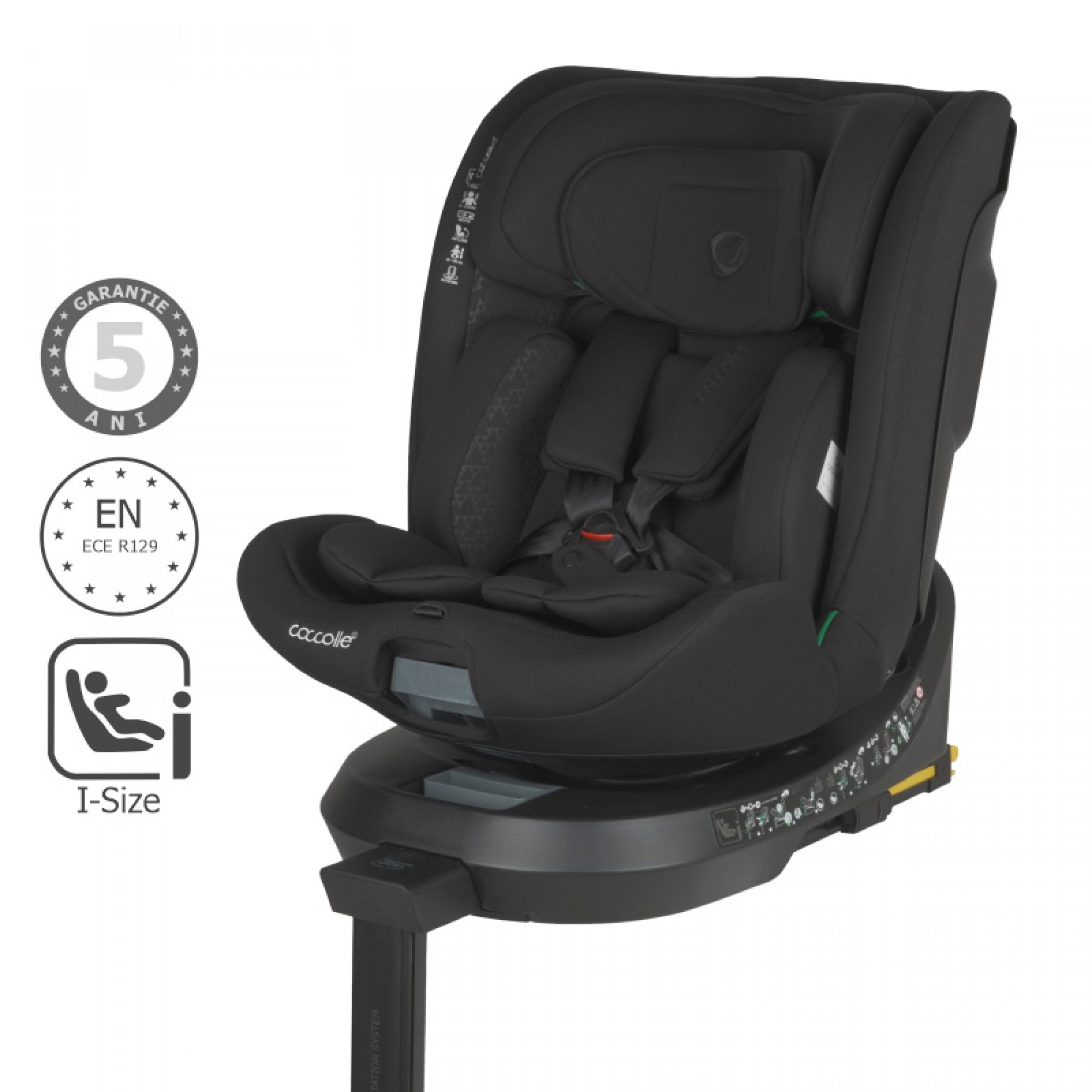 Coccolle - Κάθισμα Αυτοκινήτου Ario i-Size40-150cm Midnight Black - Image 2