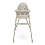 Kinderkraft - Dinnly Αναδιπλούμενο Καρεκλάκι Φαγητού 2 in 1 beige