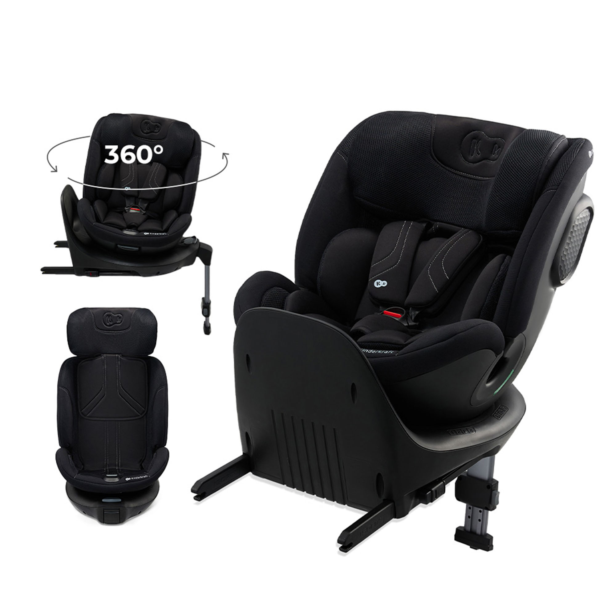 Kinderkraft - XRIDER 2 i-Size Περιστρεφόμενο Κάθισμα Αυτοκινήτου 360°40-150cm