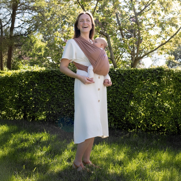 Bemini - Εργονομικός Μάρσιπος Duo Baby Carrier Size 2 Μόκα - Image 6